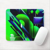 「電気幾何学」 マウスパッド (マウス)
