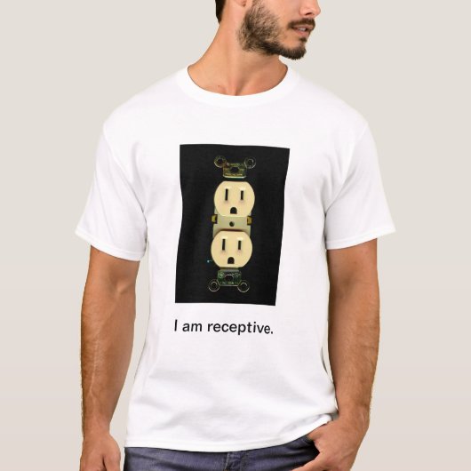 電気建築業者の出口の電気技師ビジネス Tシャツ (正面)