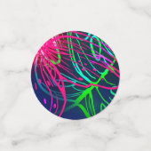 電気式ルアウ（ハワイ式宴会）トロピカルバースデーパーティー コンフェッティ (スモール正面)