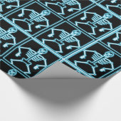 電気式青骨包み紙 ラッピングペーパー (角)