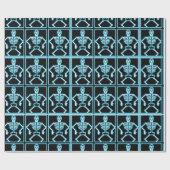 電気式青骨包み紙 ラッピングペーパー (フラット)