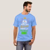 電気技師が十分に充電されて目を覚ます Tシャツ (正面フル)