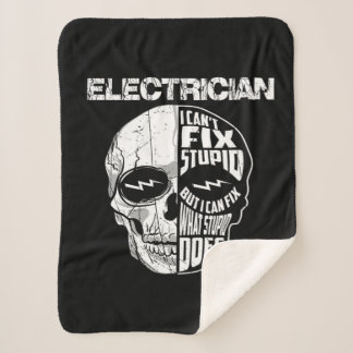 電気技師が愚かなスカルギフトを修正できない シェルパブランケット