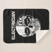 電気技師が愚かなスカルギフトを修正できない シェルパブランケット (正面(横))