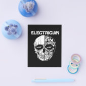 電気技師が愚かなスカルギフトを修正できない チラシ (シングル)