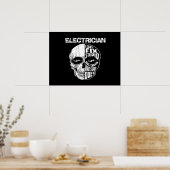 電気技師が愚かなスカルギフトを修正できない ポスター (キッチン)