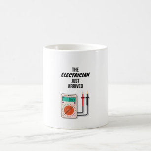 電気技師が電気技師に贈り物を届けた コーヒーマグカップ