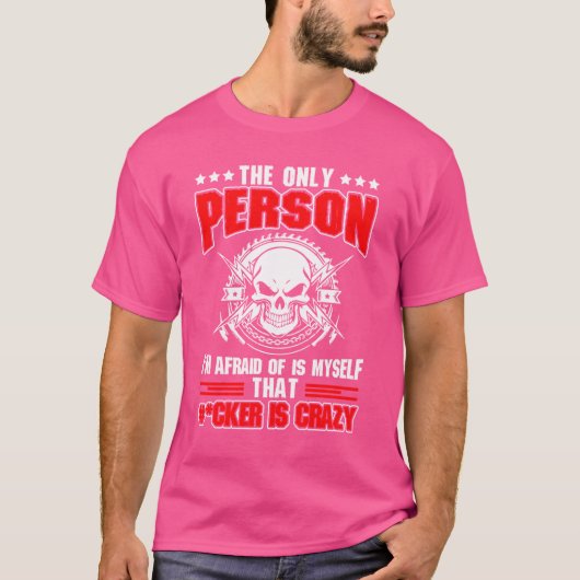 電気技師だけは怖い マイセルフ Tシャツ (正面)