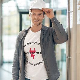 電気技師にショックを与えることはできない Tシャツ