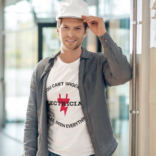 電気技師にショックを与えることはできない Tシャツ