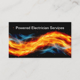 電気技師のエナジースイビスカード 名刺