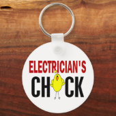 電気技師のシック キーホルダー (正面)