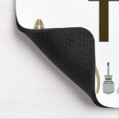 電気技師のハンドツール、電気技師の贈り物 マウスパッド (コーナー)