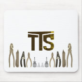 電気技師のハンドツール、電気技師の贈り物 マウスパッド (正面)