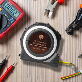 電気技師のビジネステープ測定 メジャー