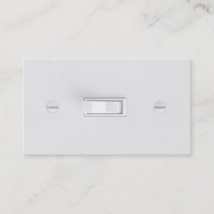 電気技師の名刺(スイッチ) 名刺