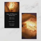 電気技師の名刺 名刺 (正面/裏面)