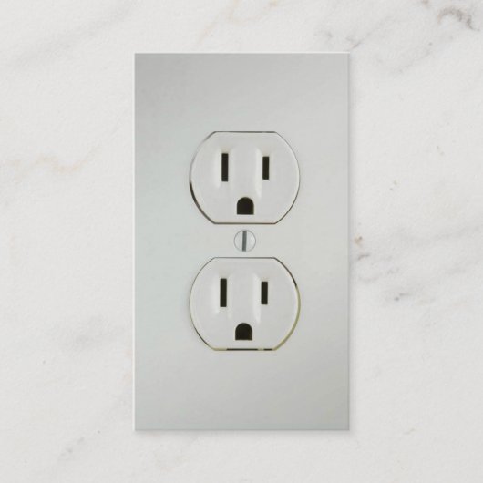 電気技師の名刺 名刺 (正面)