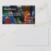 電気技師の名刺 名刺 (正面/裏面)