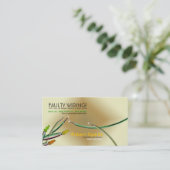 電気技師の名刺 名刺 (スタンド正面)