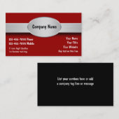 電気技師の名刺 名刺 (正面/裏面)