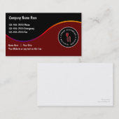 電気技師の名刺 名刺 (正面/裏面)