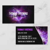 電気技師の名刺 名刺 (正面/裏面)