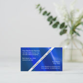 電気技師の名刺 名刺 (スタンド正面)