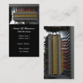 電気技師の名刺 名刺 (正面/裏面)