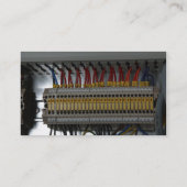 電気技師の名刺 名刺 (裏面)