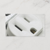 電気技師の名刺 名刺 (裏面)