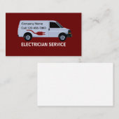 電気技師の名刺 名刺 (正面/裏面)