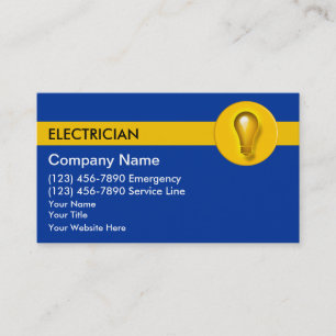 電気技師の名刺 名刺