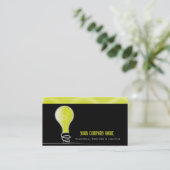 電気技師の名刺 名刺 (スタンド正面)