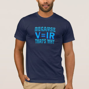 電気技師の回路解析のTシャツ Tシャツ