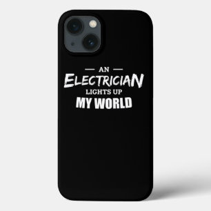 電気技師の妻が電気技師のガールフレンドを贈る iPhone 13ケース