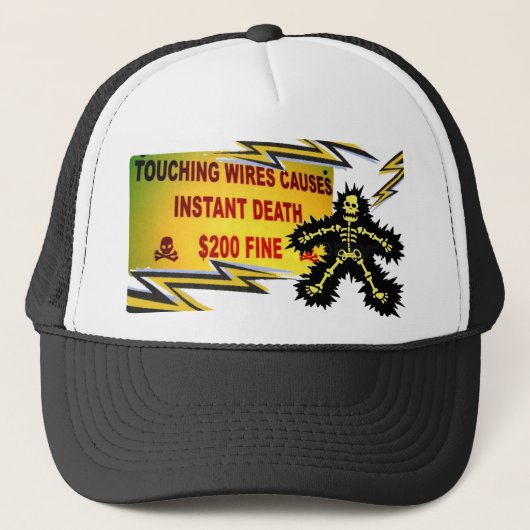 電気技師の帽子 キャップ (正面)