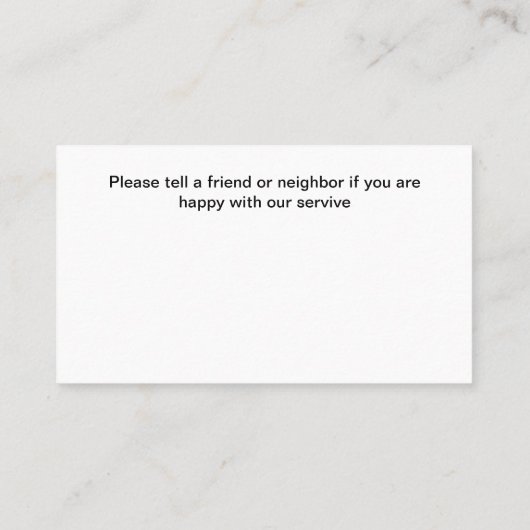 電気技師の新シンプルしい名刺 名刺 (裏面)