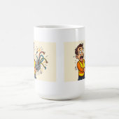 電気技師の茶 / コーヒーマグ コーヒーマグカップ (中央)