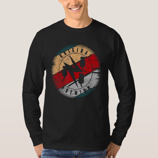 電気技師の電気技術者ギルドのサインCraf Tシャツ (正面)