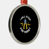 電気技師の電気組合を取り除こう メタルオーナメント (右)