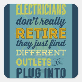 電気技師はあまりユーモアを解さない スクエアシール