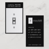 電気技師はスイッチカバーを整備します 名刺 (正面/裏面)