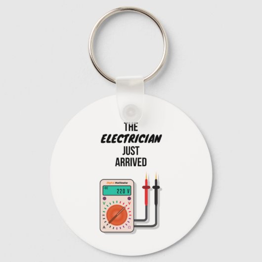 電気技師は電気技師への贈り物を受け取った キーホルダー (正面)