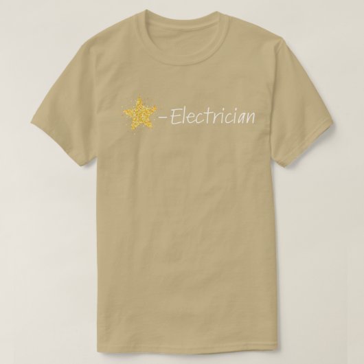 電気技師エレクトロニクス技術者マスターエレクトリシア Tシャツ (デザイン正面)