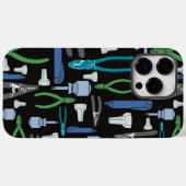 電気技師ギフトワイヤーマン Case-Mate iPhoneケース (裏面 (横))