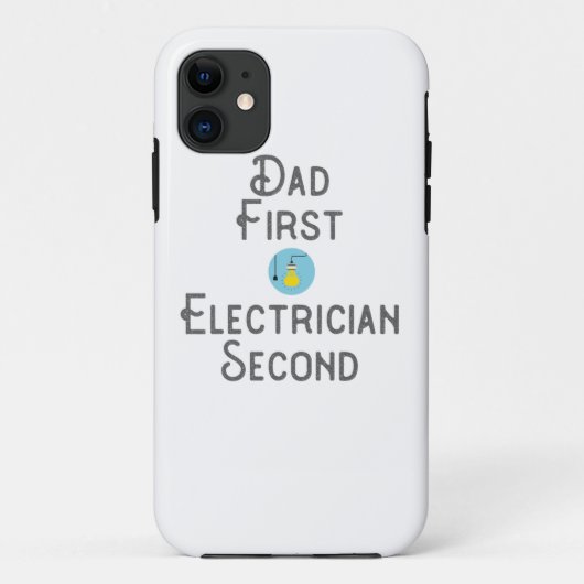 電気技師パパギフト第1電気工事士第2ギフト Case-Mate iPhoneケース (裏面)