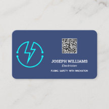 電気技師パーソナライズされたQR