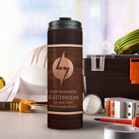 電気技師ビジネス熱タンブラー タンブラー
