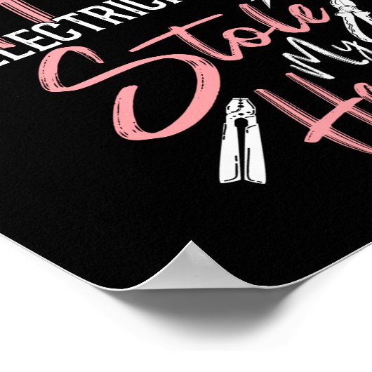 電気技師リネマンA熱いすごい電気技師ストール ポスター (角)